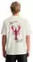 Marc O'Polo Kurzarm-Jersey-T-Shirt mit Rückenprint (50348748) silky weiß/rot/schwarz