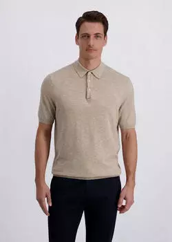 Pierre Cardin Polo Shirt Slim Fit beige