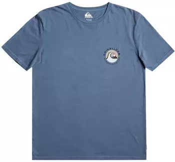 Quiksilver Bubble Stamp SS T-Shirt (EQYZT07258-BYG0) blau
