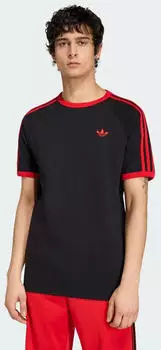 Adidas T-Shirt 3-Streifen Black / Vivid Red (KW0121)