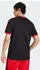 Adidas T-Shirt 3-Streifen Black / Vivid Red (KW0121)