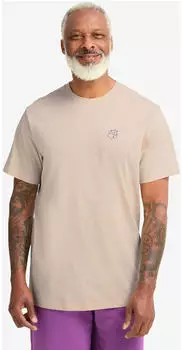 Jack Wolfskin Celebrate THE Paw T-Shirt Men T-Shirt aus Bio-Baumwolle Herren multi color PAW TRAIL oyster (A65915_T0526)