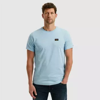 PME Legend American Classic Rundhals T-Shirt Regular Fit (PTSS0000555) airy blue