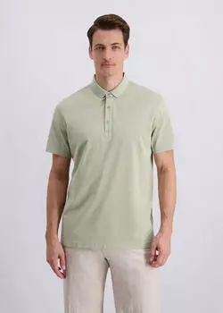 Pierre Cardin Knit Polo Kurzarm mit Rippbündchen (710003) pastellgrün