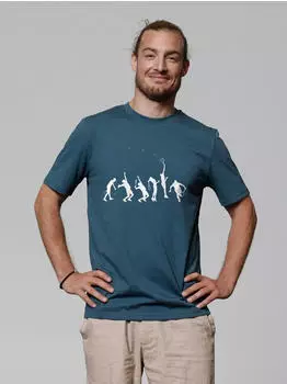 watapparel Tennis Evolution T-Shirt stargazer