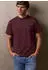 Street One Cosy Slub T-Shirt dunkelrot