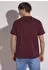 Street One Cosy Slub T-Shirt dunkelrot