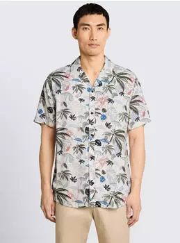Tom Tailor T-Shirt (1051161) off white beach design