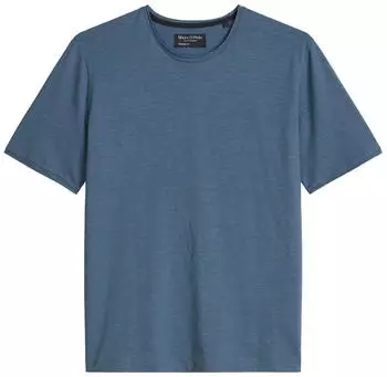 Marc O'Polo T-Shirt Slub-Jersey-Qualit&auml;t (5000013962) blau