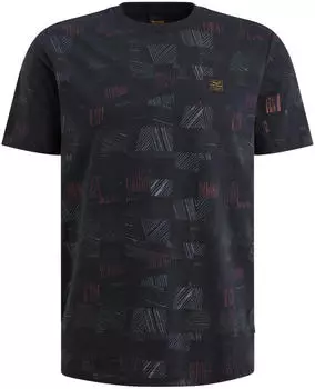 PME Legend T-Shirt mit Logobadge (PTSS2602561) salute