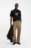 HUGO Darise T-Shirt Relaxed Fit (50563436) black 002