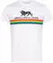 Lonsdale Gay Rainbow Pride Pace T-Shirt Regular Fit (111011) weiß