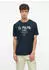 s.Oliver Baumwoll-T-Shirt mit Frontprint blau 2178215.59D2.