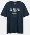 s.Oliver Baumwoll-T-Shirt mit Frontprint blau 2178215.59D2.