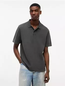 Tommy Hilfiger TJM Regular Washed Waffle Polo Shirt (73531120) schwarz
