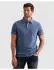 PME Legend Short Sleeve Polo Pique Garment Dyed with Logo Embroidery (86110165) misty water