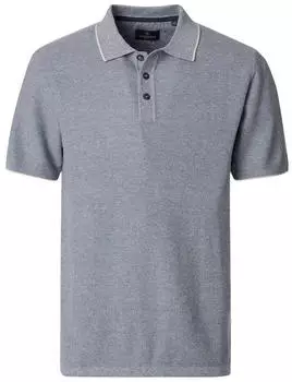CASAMODA Polo Shirt Print hellblau