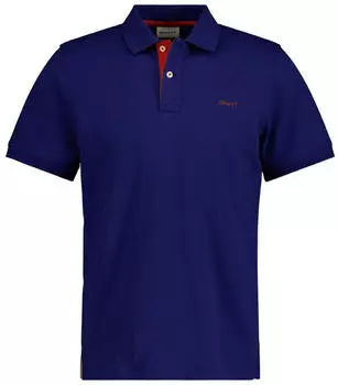 GANT Kontrast Piqu&eacute; Poloshirt (2062026) rich navy