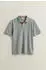 GANT Kontrast Piqué Poloshirt (2062026) grau/dunkelpink