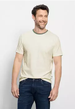 OLYMP Level Five Casual T-Shirt Body Fit (76399067) sanftes wei&szlig;