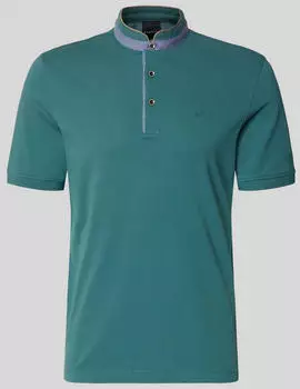 Bugatti Polo mit Stehkragen (8150-15003E) gr&uuml;n