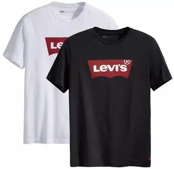 Levi's Housemark Tee T-Shirt (TB_17783-2P) grau/schwarz