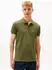 Tommy Hilfiger Tommy Flag Slim Fit Pique Polo Shirt (DM0DM20676) dark greenery