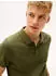 Tommy Hilfiger Tommy Flag Slim Fit Pique Polo Shirt (DM0DM20676) dark greenery