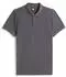 Tommy Hilfiger Tommy Flag Slim Fit Pique Polo Shirt (DM0DM20676) washed black