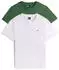 Tommy Hilfiger TJM XSLIM 2PACK JERSEY TEE EXT grau htr/shadow pine