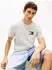 Tommy Hilfiger Slim-Fit-T-Shirt mit Logo (DM0DM20740) dunkelblau/rot/weiß/weißmeliert