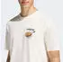 Adidas Lounge Pizza Graphic T-Shirt (KD3931) owhite
