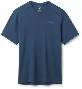 Rab Force Tee Leichtes T-Shirt tempest blue
