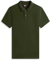 Tommy Jeans Poloshirt DM0DM20676 Gr&uuml;n Slim Fit Herren