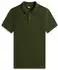 Tommy Hilfiger Tommy Flag Slim Fit Pique Polo Shirt (DM0DM20676) kingston green