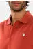 U.S. Polo Assn. Poloshirt mit Kontrast-Details - Piquet (4058213103786) rust-beige/rot