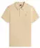 Tommy Hilfiger Tommy Flag Slim Fit Pique Polo Shirt (DM0DM20676) gentle gold