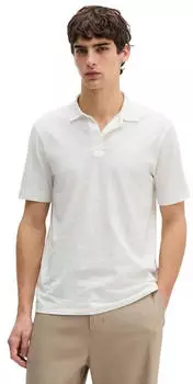 Marc O'Polo DfC Poloshirt Jersey shaped (42923811) naturwei&szlig;