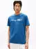 Tommy Hilfiger Logo Embroidery T-Shirt (MW0MW33691) aegean sea