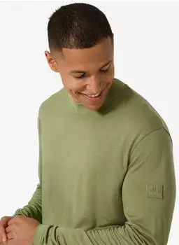 Super Natural Casual Rib Bio J LS sage
