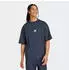 Adidas Essentials Small Logo Single Jersey T-Shirt (JW7122) aurora ink