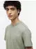 Tommy Hilfiger Slim Linear Chest Ext Kurzarm T-Shirt (DM0DM18555) spring olive