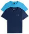 Tommy Hilfiger 2-Pack Extra Slim Jersey T-Shirts (DM0DM20687) dark night navy/blue twilight