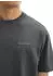 Marc O'Polo T-Shirt regular fit aus Bio-Baumwolle (41511214) grey morn/dunkelgrau