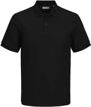 Jack & Jones Jjeaustin Zip Polo SS Noos PLS (12284618) black/classic