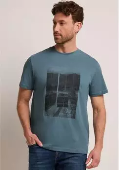 Street One T-Shirt mit Frontdruck (D325188277943XL) lake blue