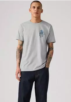 Levi's SS Relaxed Fit Tee The Originals SRT Ede Kurzarm-T-Shirt mit Lockerer Passform (873730151) blau/grau