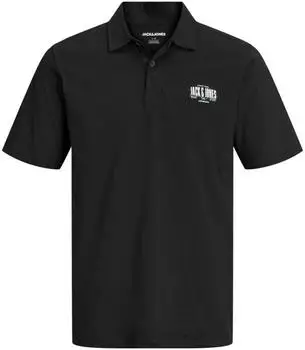 Jack & Jones JJAERO POLO SS Regular Fit (11722142) schwarz