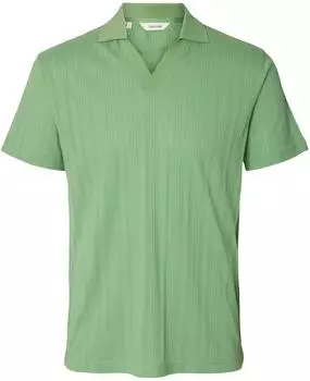 Selected TRAVIS Regular Fit Poloshirt hellgrün
