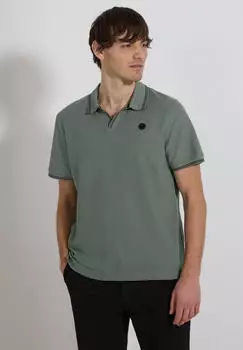 Street One Struktur Poloshirt dusty mint